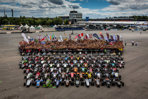 115 Teams aus 26 Nationen werden dieses Jahr auf der Formula Student Germany am Hockenheimring gegeneinander antreten.