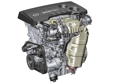1.6 SIDI Turbo mit 147 kW / 200 PS von Opel.