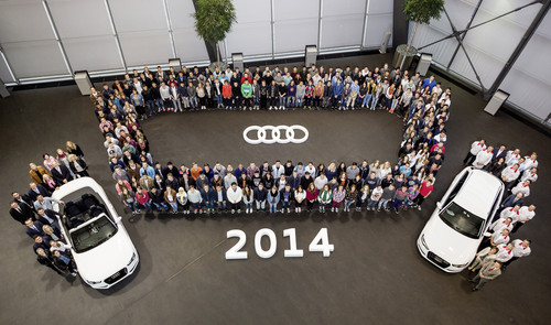 241 junge Menschen beginnen bei Audi in Neckarsulm ihre Berufsausbildung.