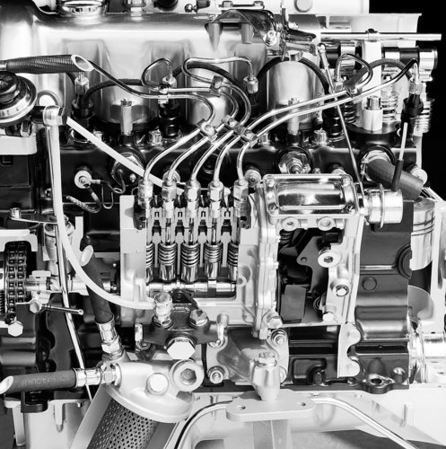 40 Jahre Fünf-Zylinder Diesel im Mercedes-Benz 240 D.