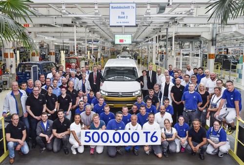 500 000 Volkswagen T6 aus Hannover.
