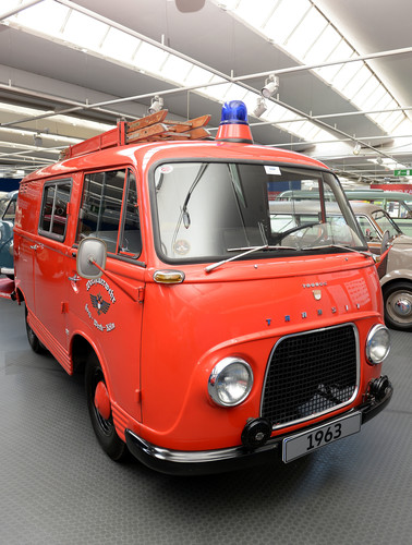 70 Jahre Bulli-Republik: Ford Taunus Transit FK 1250 Feuerwehr (1963).