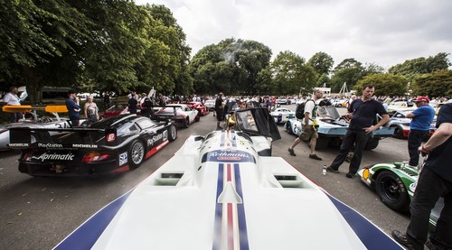 70 Jahre Porsche beim Goodwood Festival of Speed.