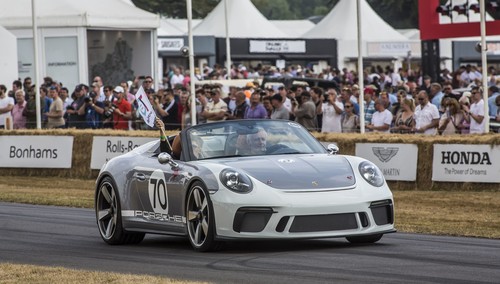 70 Jahre Porsche beim Goodwood Festival of Speed.