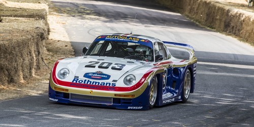 70 Jahre Porsche beim Goodwood Festival of Speed: Porsche 961 von 1966.