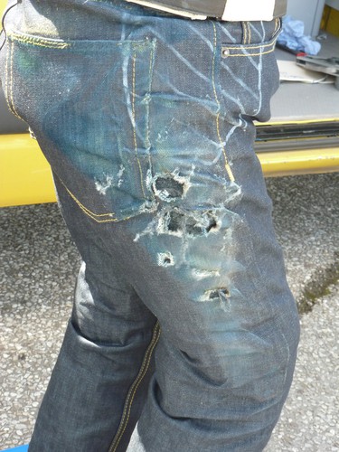 ADAC testet Biker-Jeans. Jeans von Pike Brothers.
