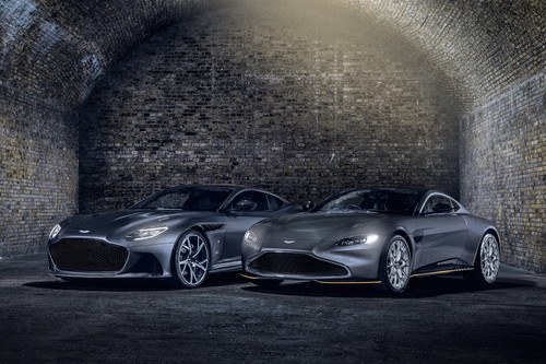 Aston Martin Vantage 007 Edition und DBS Superleggera 007 Edition.
