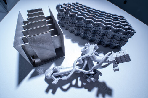 Auch komplexe Teile können in Mahles 3-D-Druck-Center gefertigt werden.