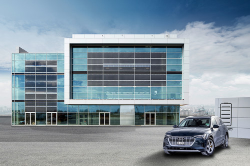 Audi-Brand-Experience-Center am Flughafen München.