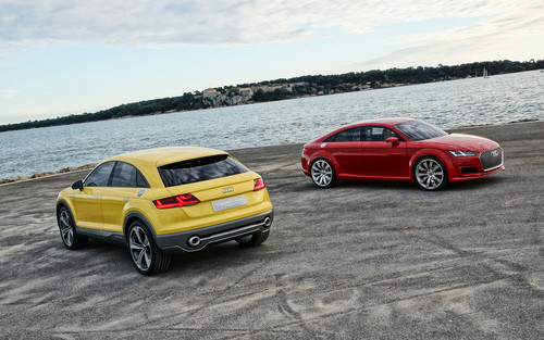 Audi TT Offroad Concept und Sportback Concept.
