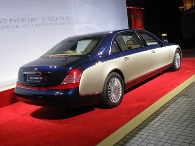 Auto China 2010: Weltpremiere Maybach Facelift.
