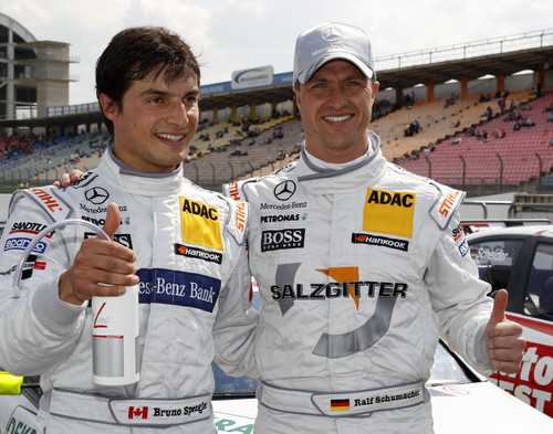 Bruno Spengler und Ralf Schumacher.