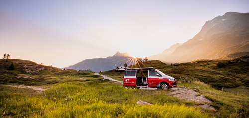 Camping-Mietmobile von Roadsurfer.