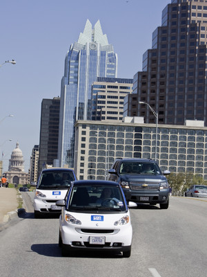 Car2go in Austin, Texas.