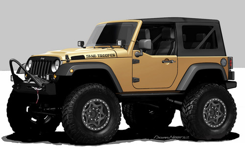 Chrysler Group auf der SEMA 2012: Jeep Sand Trooper-