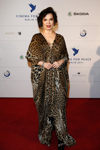 „Cinema for Peace“: Bianca Jagger.