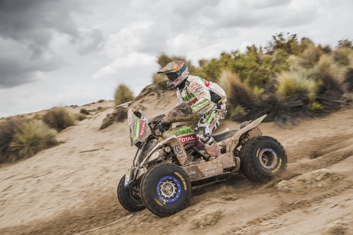 Dakar 2018: Ignacio Casale auf Yamaha Raptor 700.