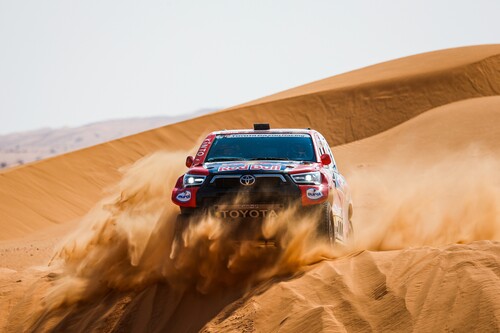 Dakar 2021: Toyota Hilux von Nasser Al-Attiyah.