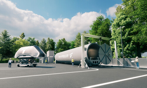 Das Hyperloop-Projekt der Technischen Universität München.
