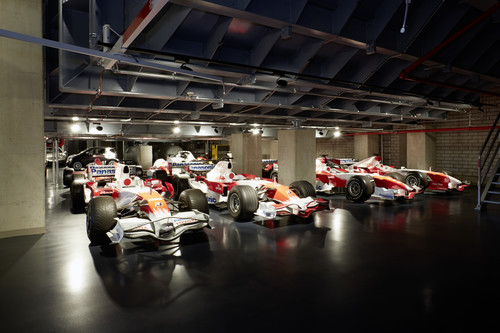 Das Motorsport-Museum von Toyota in Köln.