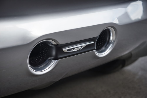 Doppelauspuff des Opel GT Concept.