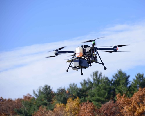 Drohne von Top Flight Technologies.