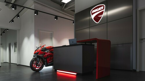 Ducati-Deutschlandzentrale in Ingolstadt.