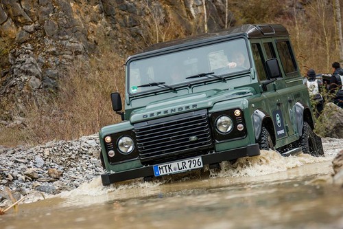 Endqualifikation der Land Rover Experience.