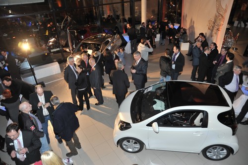 Eröffnung des ersten deutschen Toyota iQ-Stores in Berlin.