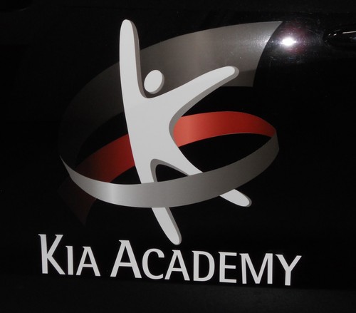 Eröffnung des Kia-Trainings-Centers in Schkeuditz bei Leipzig.