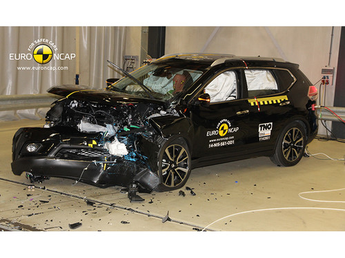 Euro-NCAP-Crashtest: Nissan X-Trail.