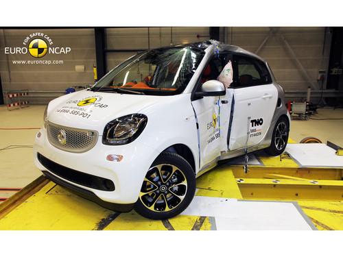 Euro-NCAP-Crashtest: Smart Forfour.