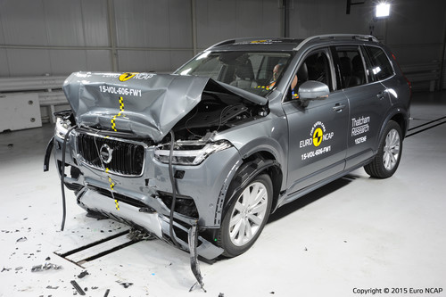 Euro-NCAP-Crashtest: Volvo XC90.