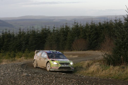 Ford Focus RS WRC von Jari-Matti Latvala und Miikka Anttila in Wales.