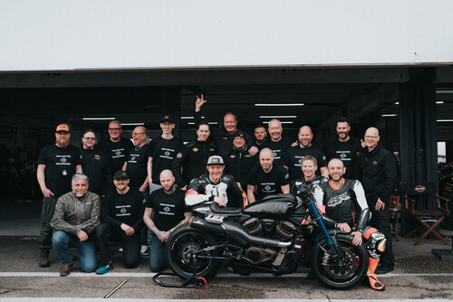 Harley-Davidson fährt mit zwei Teams im Deutschen Langstrecken-Cup (DLC) mit.