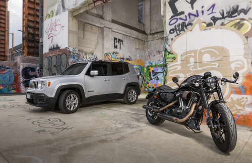 Harley-Davidson und Jeep erneuern ihre Partnerschaft für 2018.