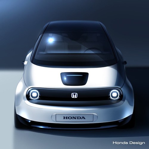 Honda: Prototyp eines Elektroautos.