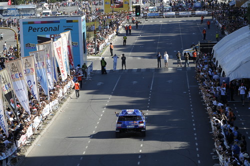 In Buenos Aires startete die Rallye Dakar 2011.