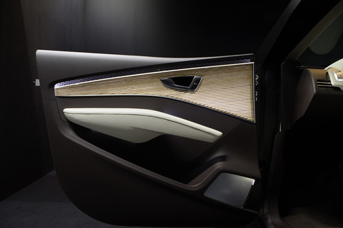 Interieurmodell von Audi für zukünftige Gestaltung.