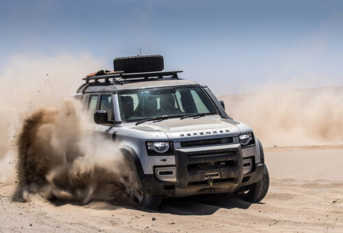 Jaguar Land Rover nutzt Messtechnologien aus der Luft- und Raumfahrt für die Erprobung neuer Leichtbauwerkstoffe.