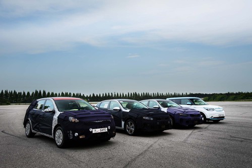 Kia will das Angebot von besonders umweltferundlichen Fahrzeugen bis 2020 auf elf Modelle ausbauen.