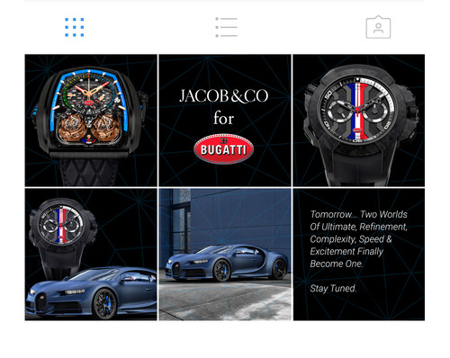 Kooperation Bugatti und Jacob &amp; Co.