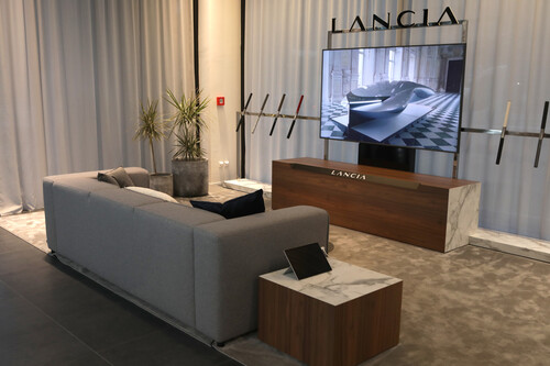 Lancia-Flagshipstore in Mailand.