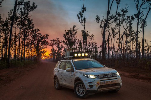Land Rover Discovery Sport bei der Land Rover Experience