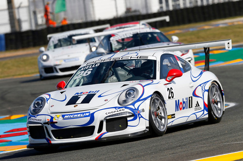 Le Mans 2014: Die 911er als klassische Teilnhemer am 24-Stunden-Rennen.