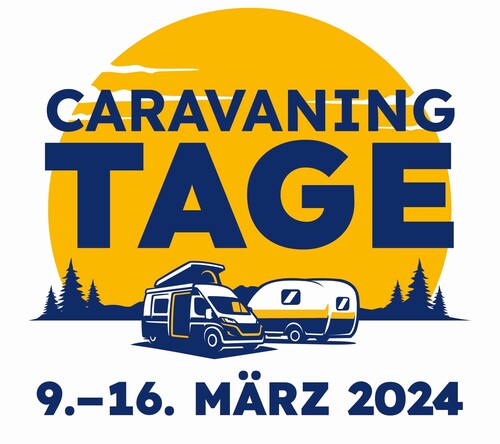 Logo der Caravaning-Tage 2024.
