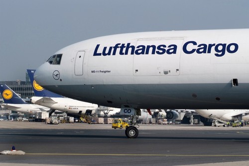 Lufthansa Cargo.