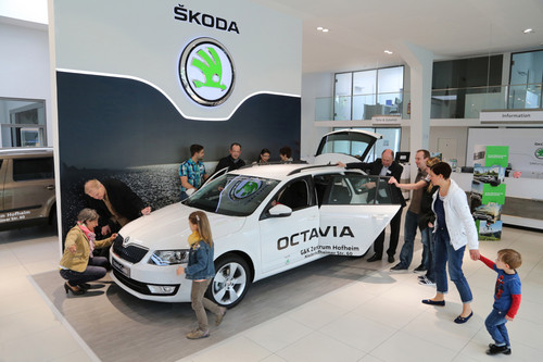 Markteinführung des Skoda Octavia Combi.