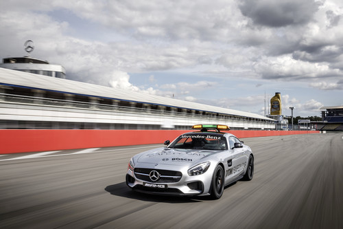 Mercedes-AMG GT S als Safety Car für die DTM. 