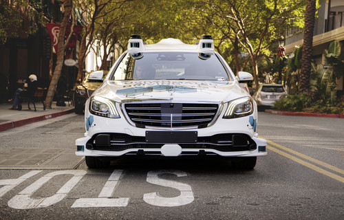 Mercedes-Benz S-Klasse &quot;Urban Automated Driving&quot;. 
